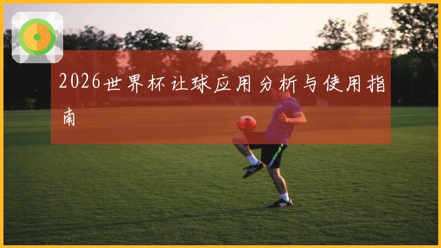 2026世界杯让球应用分析与使用指南